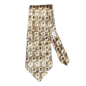 Vintage Pierre Cardin Necktie Wide 100% Silk Made in USA Tie Retro